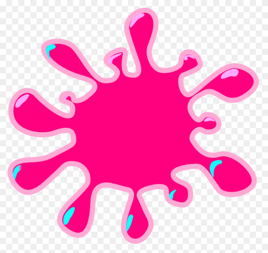 Clipart Of Pink Colour Drop Free Im