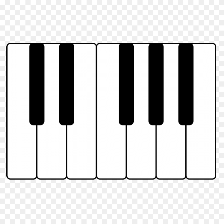 Piano Keys | Free PNG - Piano Keys
