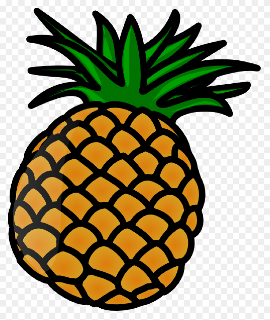 Fruit Ananas Pineapple Fruit Clipar