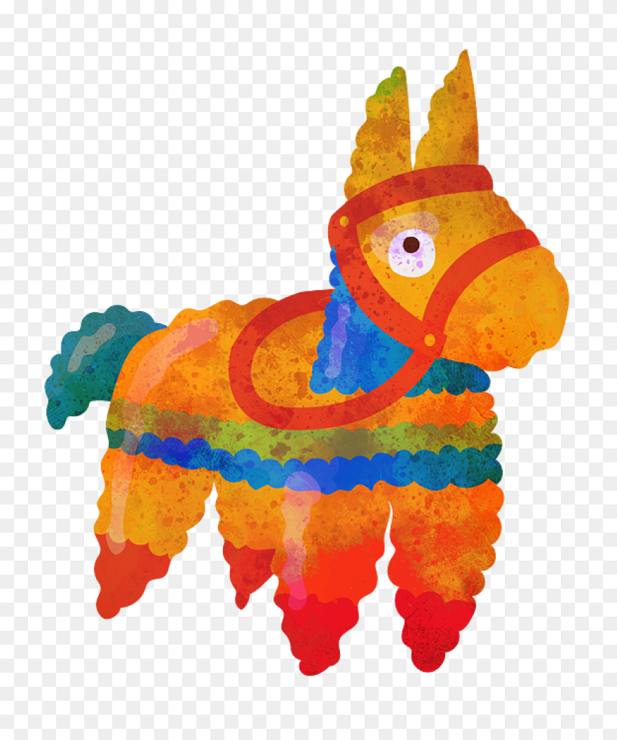 Abstract Mexico Inspired Pinata Design - Pinata