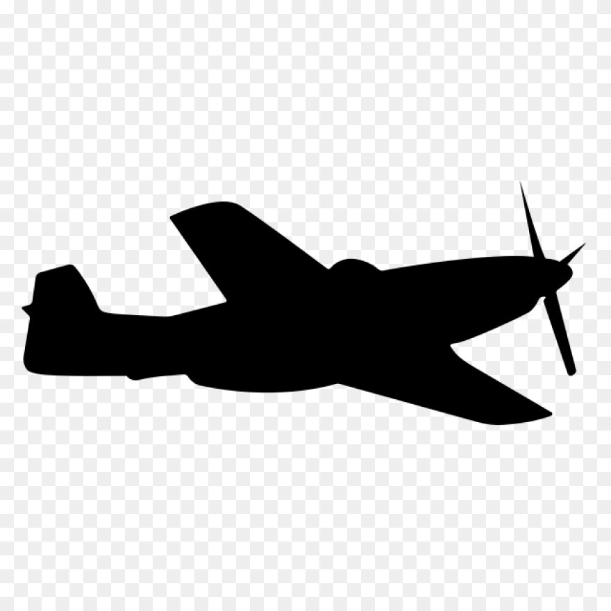 Aircraft Silhouette Clipart Clipart Suggest - Plane Silhouette