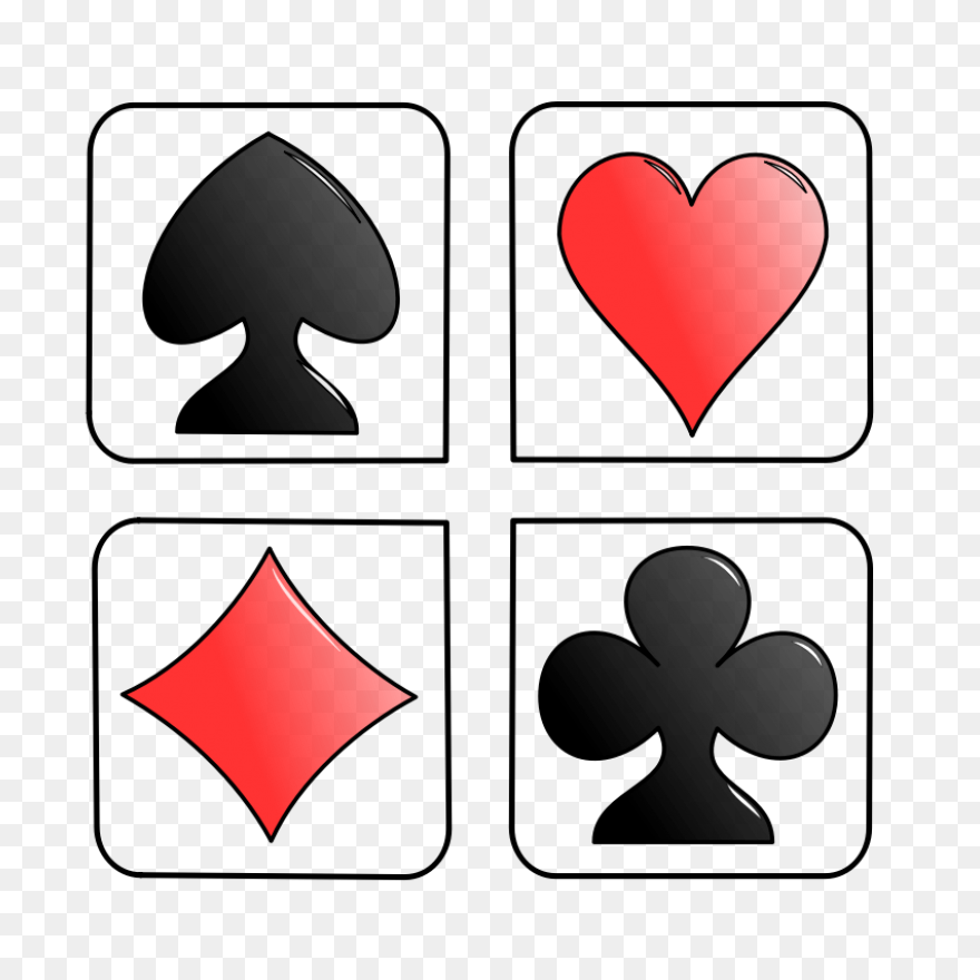 Playing Cards Hearts And Diamonds S