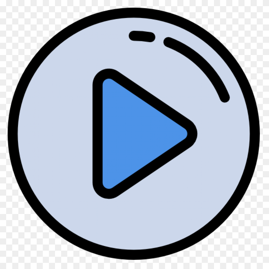 Video Play Button Icon #422000 - Fr