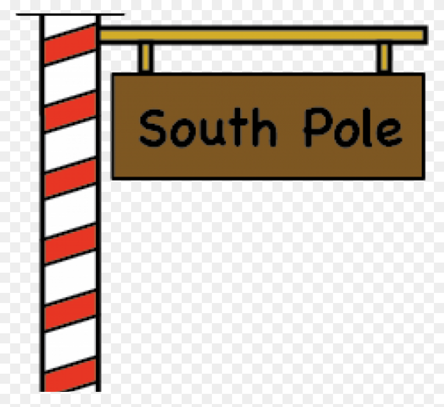 Download Sign Clipart North Pole - Pole