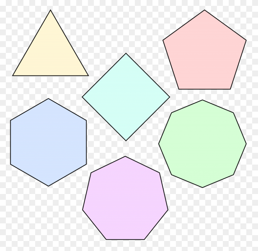 Polygon Shapes: 3 5 7 - Polygon