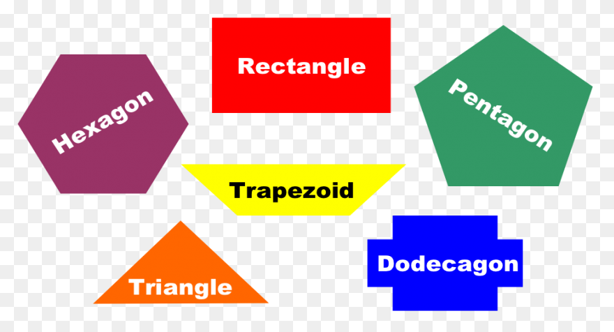 Polygon Shapes: 3, 5, 7 Sides And M