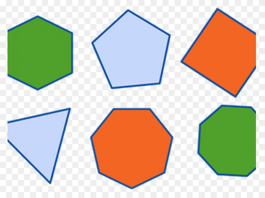 Polygon Shapes: 3, 5, 7 Sides And M