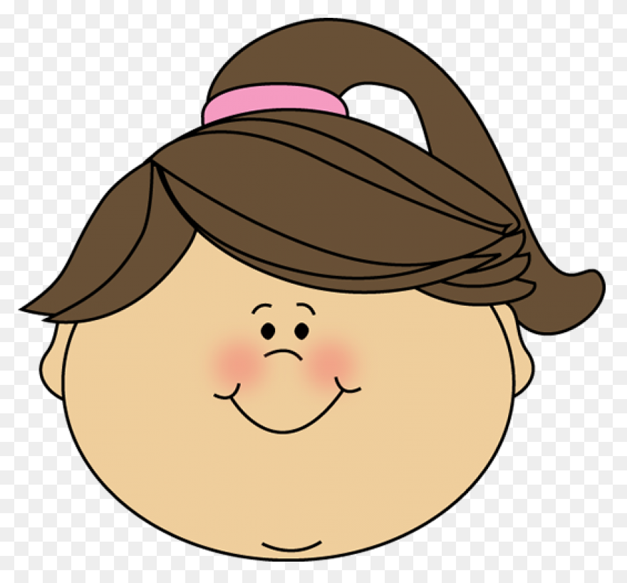 Ponytail Hair - Free Shapes Icons