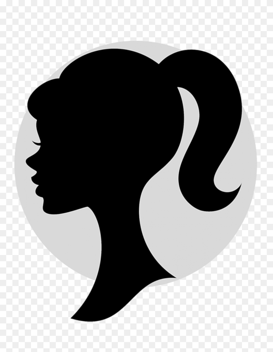 Ponytail Hair - Free Shapes Icons