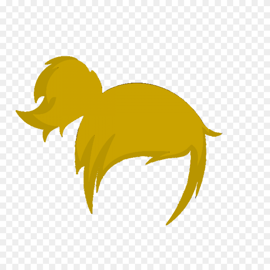 Ponytail Hair - Free Shapes Icons