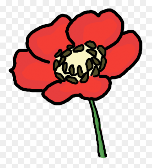 Poppy Clipart Red Poppy - Memorial 