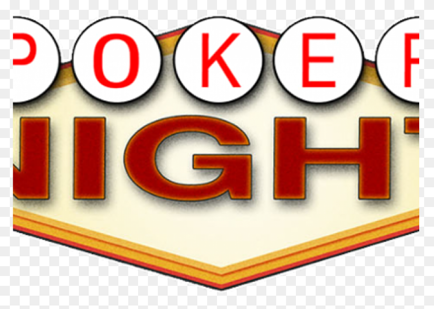 Poker Clipart Wednesday Night Orange - Poker