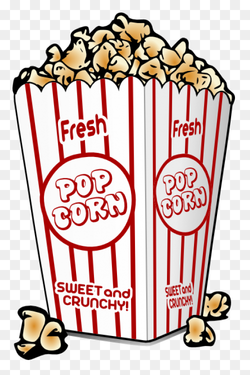 Free Popcorn Piece Cliparts Download - Popcorn Kernel