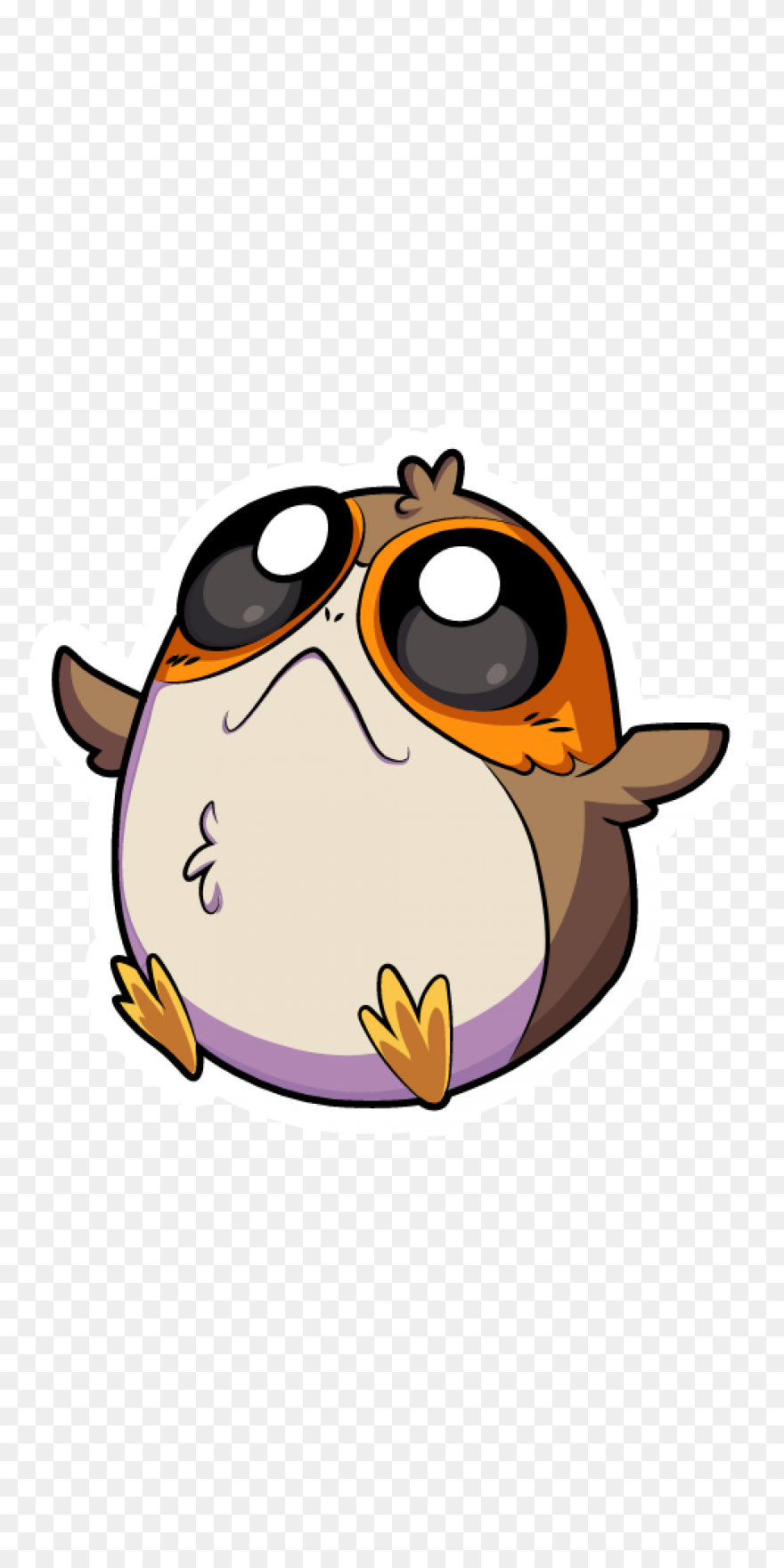 Star Wars Cute Baby Porg - Porg