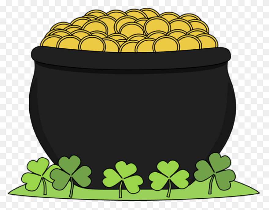 A Pot Of Gold Vector Image | Free P