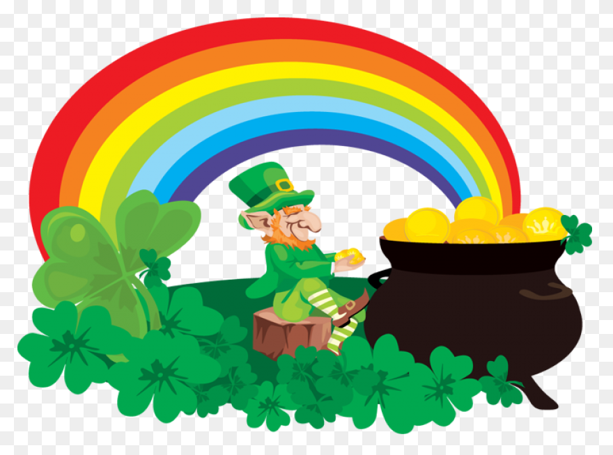 A Pot Of Gold Vector Image | Free P