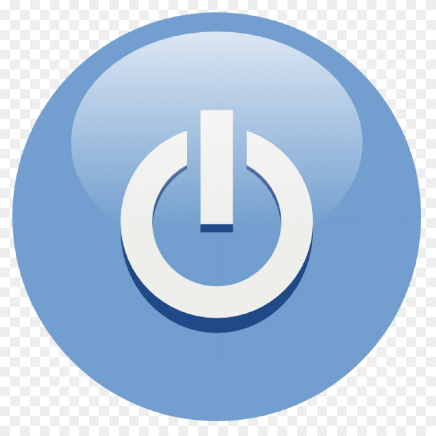 Black Power Button Clip Art At Clip