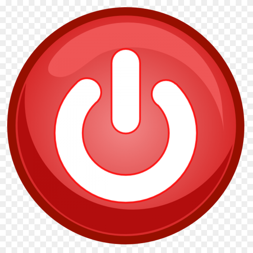 Black Power Button Clip Art At Clip