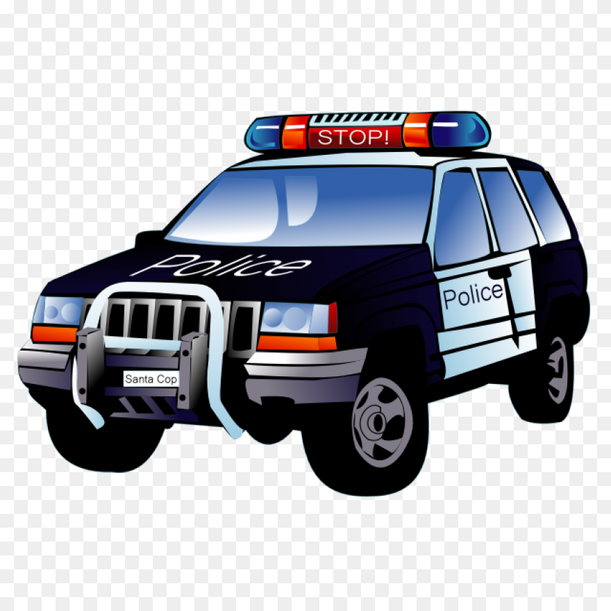 Vehicle Clipart Police Car - Police