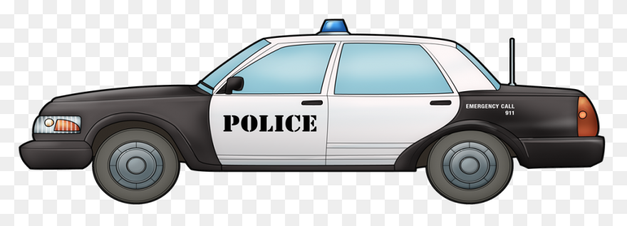 Vehicle Clipart Police Car - Police