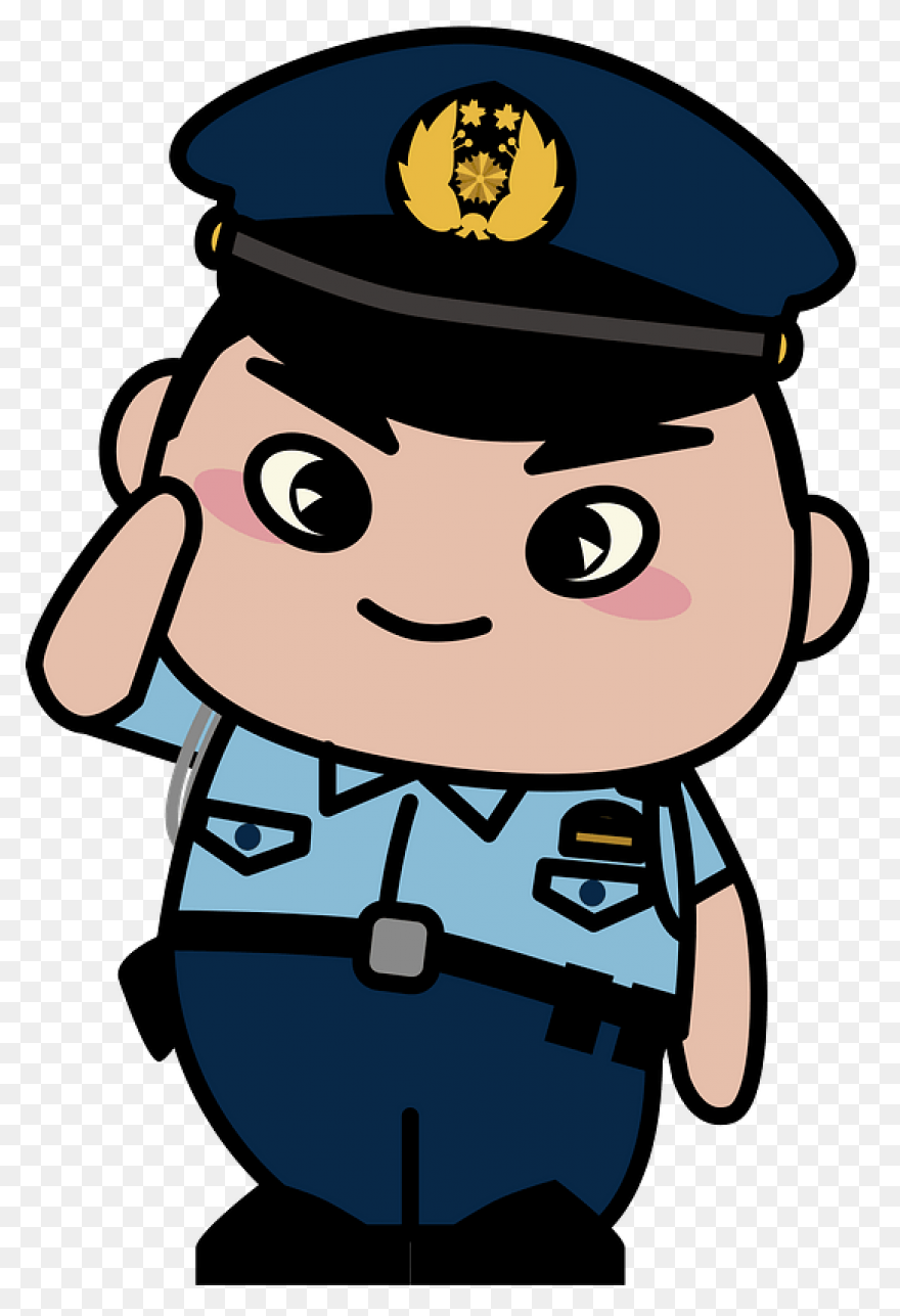 Police Officer Joypixels Sticker - 