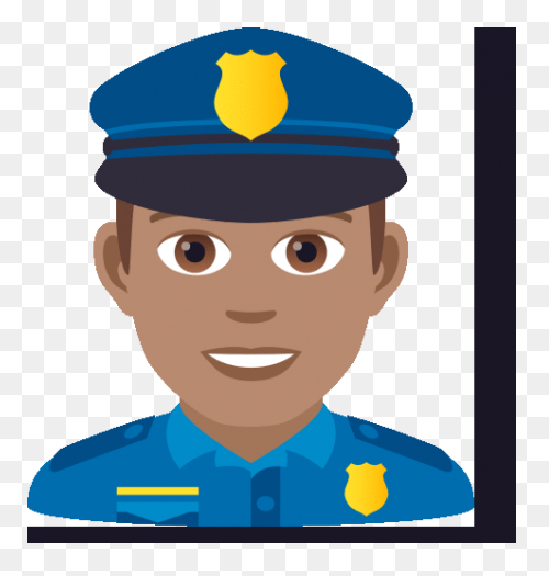 Police Officer Joypixels Sticker Police - Police Officer