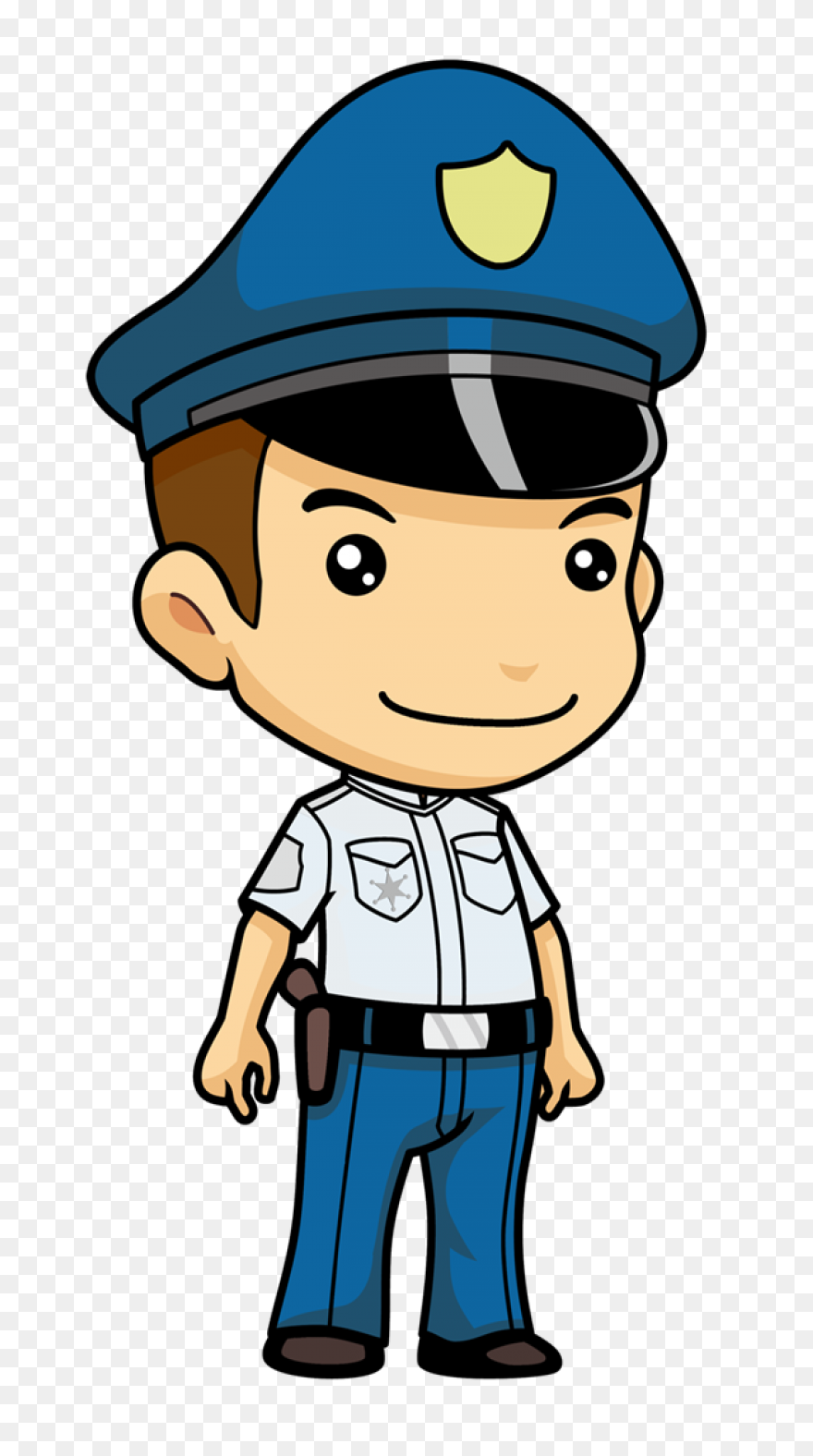 Cute Police Clipart - Police Office