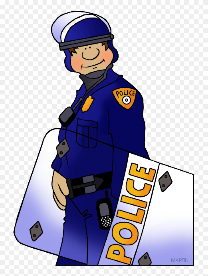 Cute Police Clipart - Police Office