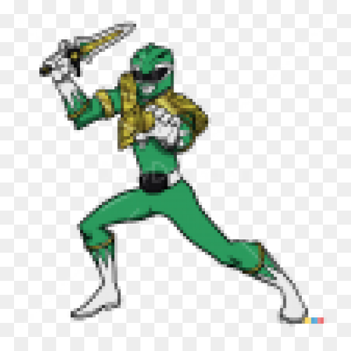 How To Draw Green Ranger - Power Rangers