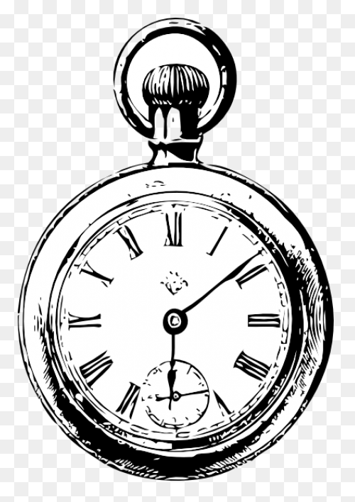 Pocket Watch Clipart At .com - Pocket Watch