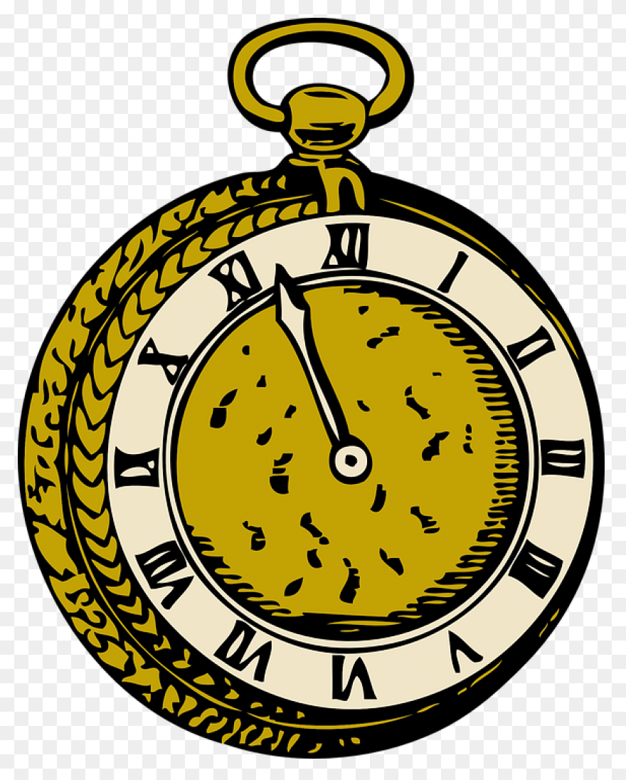 Pocket Clock Watch - Free Vector Gr