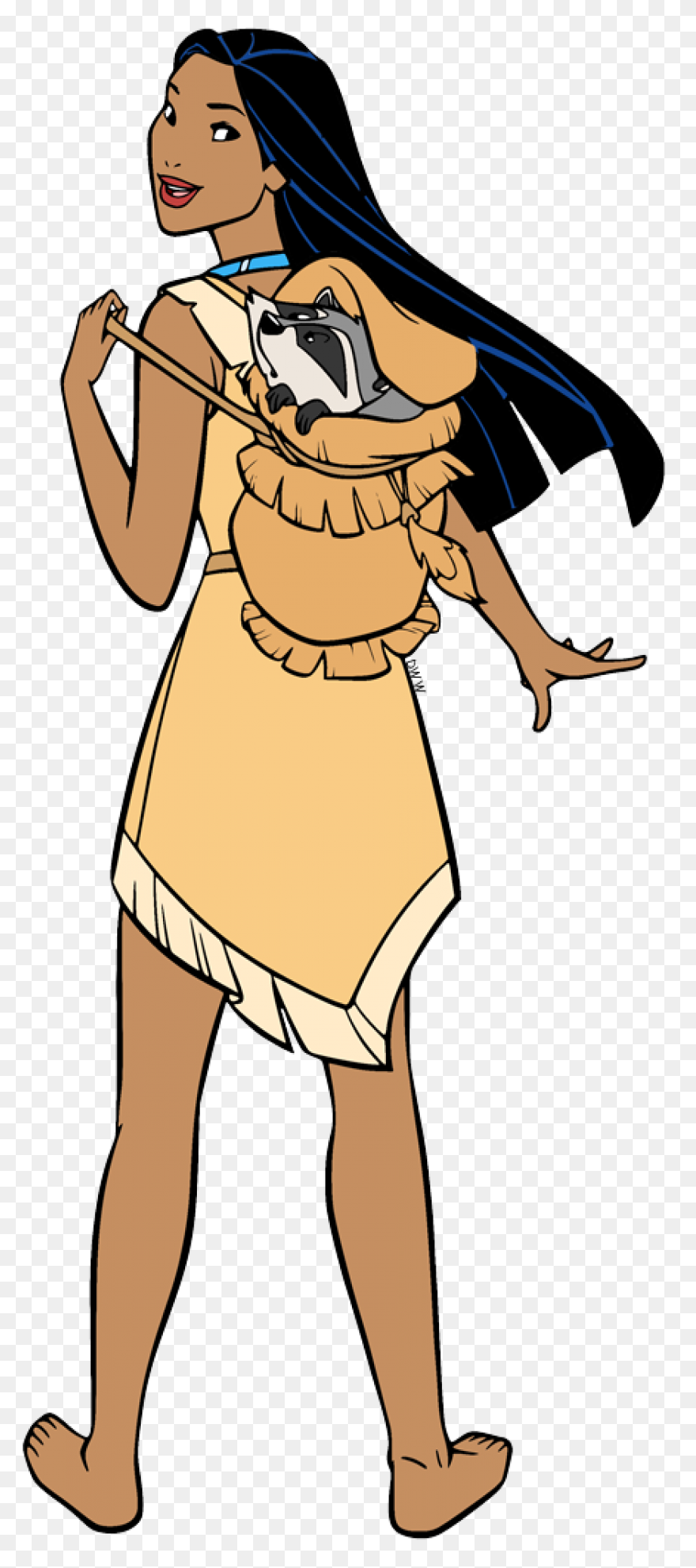 Pocahontas Group Clip Art | Disney 