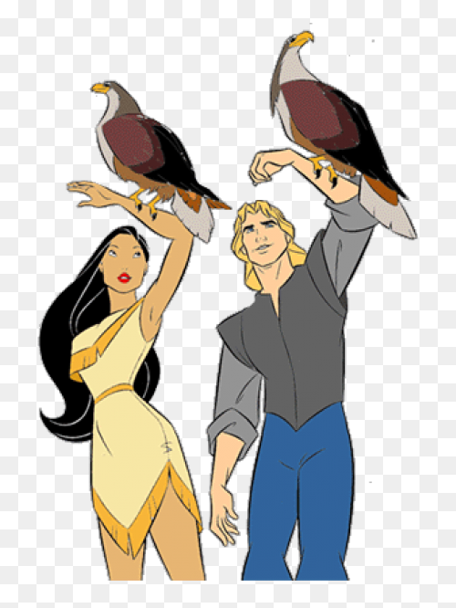 Pocahontas Group Clip Art | Disney 