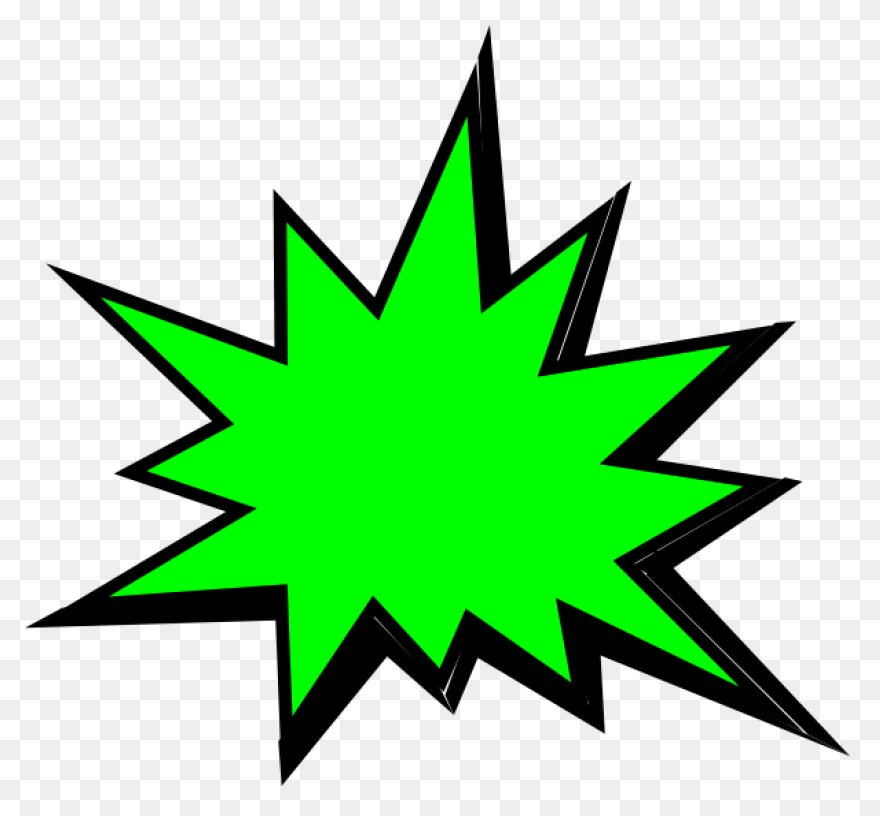 Bubble Clipart Action - Comic Book 