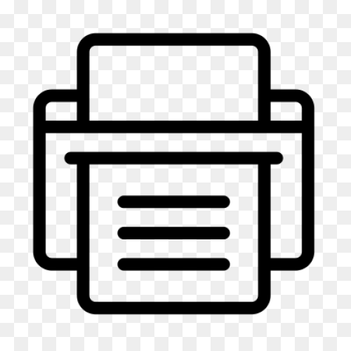 Print Icon - Icons8 Flat Color Icon