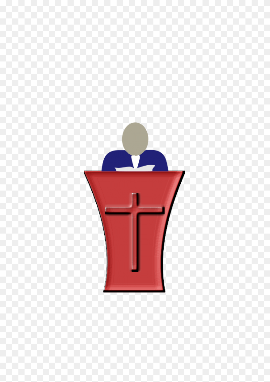 Preacher Pastor Pulpit Sermon Minis