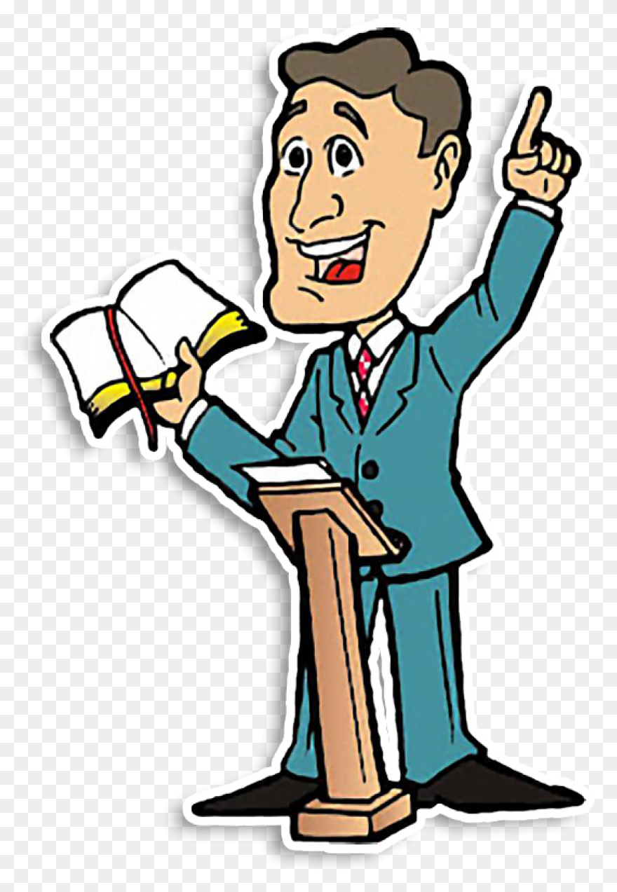 Preacher Pastor Pulpit Sermon Minis