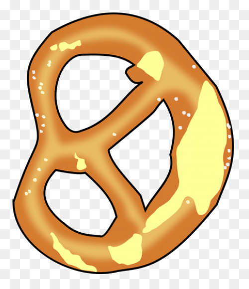 Soft Pretzel Illustration #ad , #sp