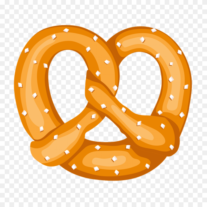 Soft Pretzel Illustration #ad  - Pretzel