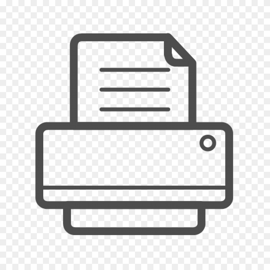 Printer Icon #297803 - Free Icons L