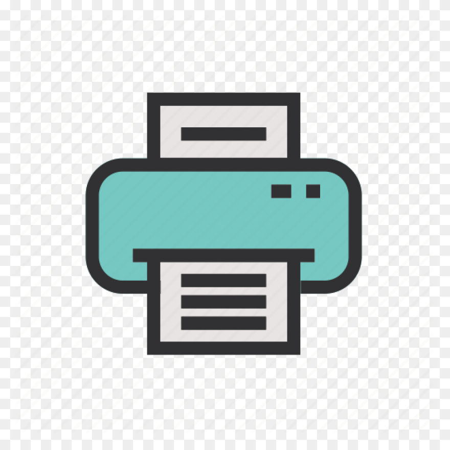 Teal Printer Icon | Printer - Printer Icon