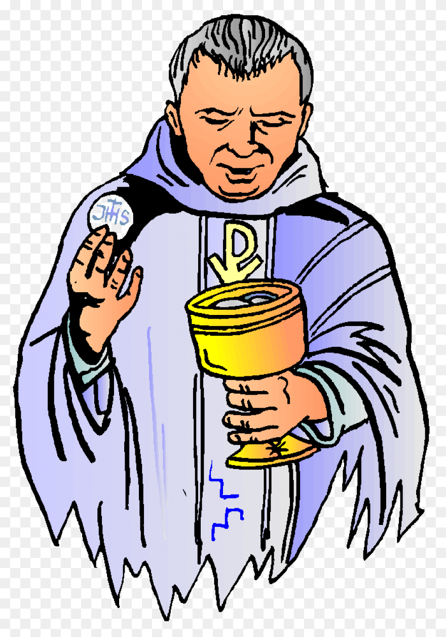 Clergy Cliparts - Priest Clipart - 