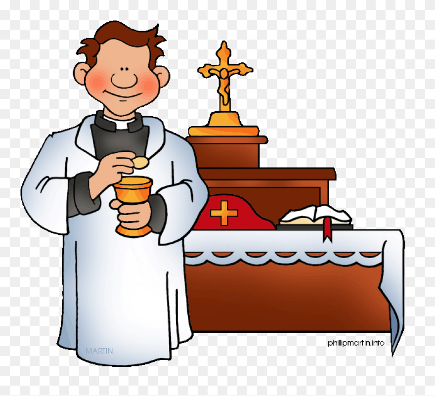 Clergy Cliparts - Priest Clipart - 