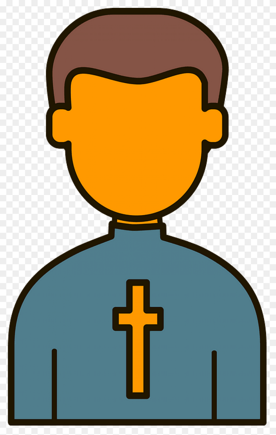Clergy Cliparts - Priest Clipart - 