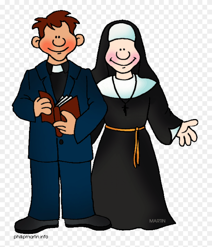 Clergy Cliparts - Priest Clipart - 