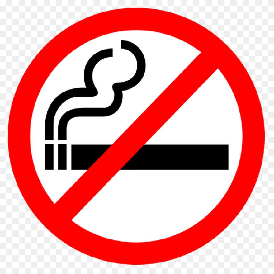 Die Cut Prohibited Sign Sticker –