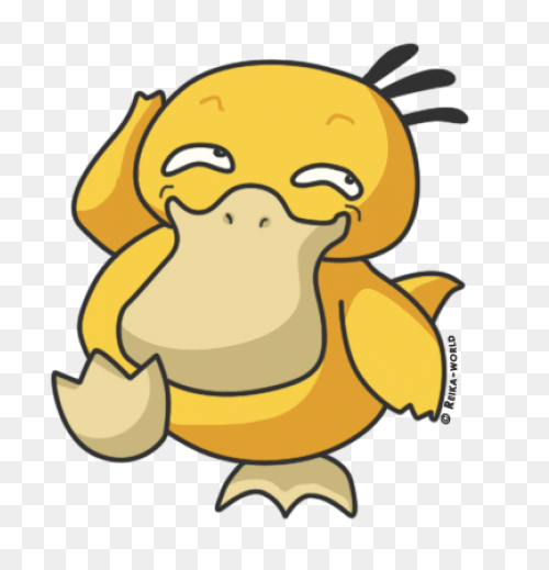 Pokemones Psyduck Clipart - Full Si