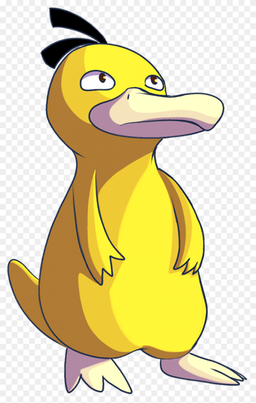 Pokemones Psyduck Clipart - Full Si