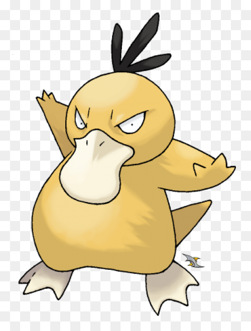 Pokemones Psyduck Clipart - Full Si