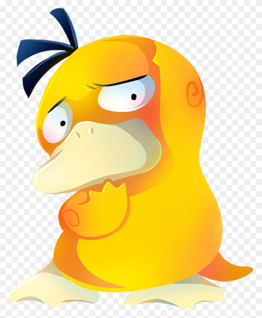 Pokemones Psyduck Clipart - Full Si